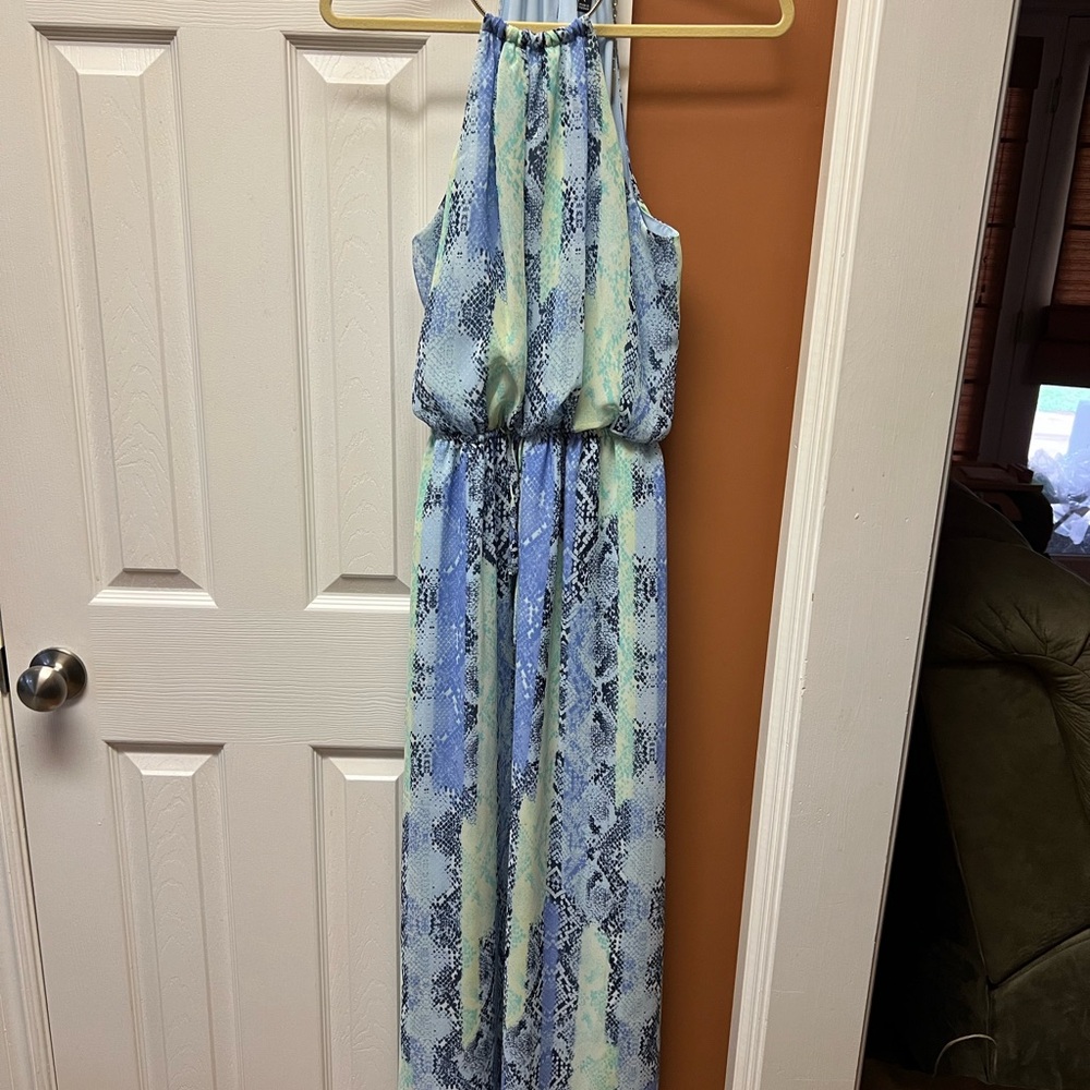 Apt. 9 Sky Blue Chain Strap Dress